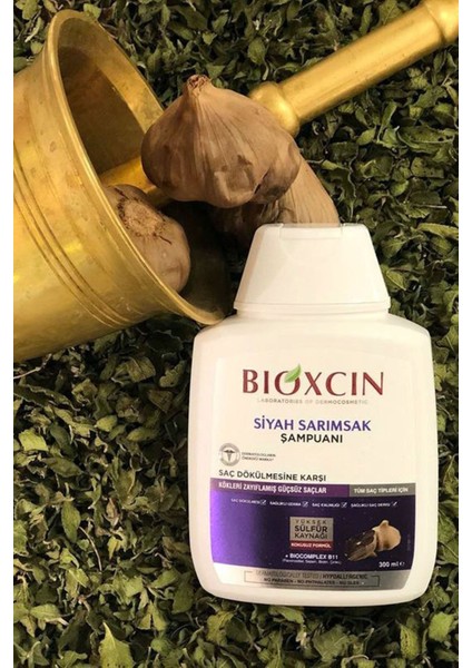 Saç Dökülmelerine Karşı Siyah Sarımsaklı Şampuan Quantum 300 ml modelleri