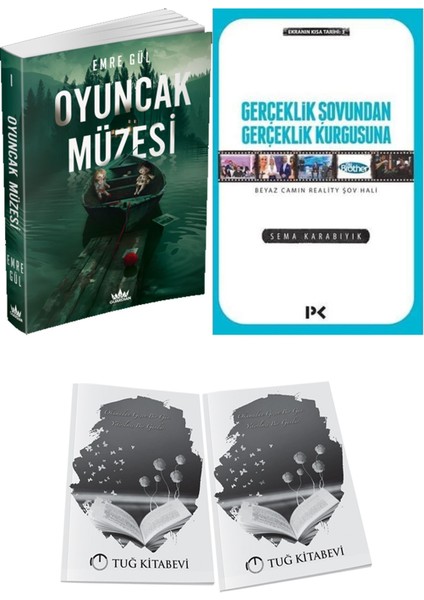 Gerçeklik Şovundan Gerçeklik Kurgusuna ve Guardian Yayınları Oyuncak Müzesi Emre Gül 2li Set + Hediyeli