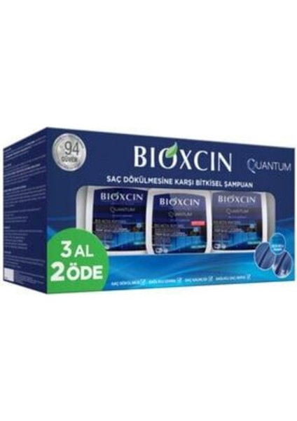 Quantum Bio-Activ Şampuan 3 x 300 ml 680164022508