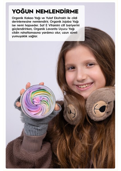 My Oh My Naturals! Organic Rainbows And Unicorns Body Butter | Organik Çocuk Vücut Kremi fırsatları