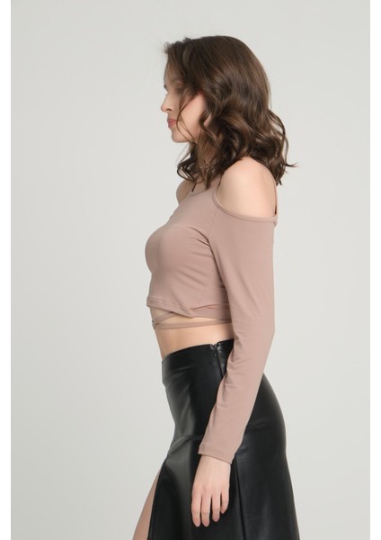 Kadın Askılı Bluz