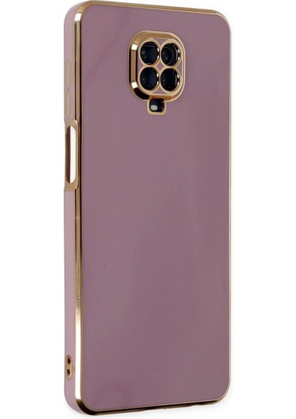 Xiaomi Redmi Note 9 Pro Kılıf Volet Silikon - Mor