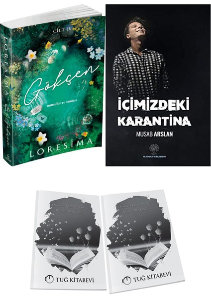 Içimizdeki Karantina ve Ephesus Yayınları Gökçen 4 Loresima 2li Set + Hediyeli