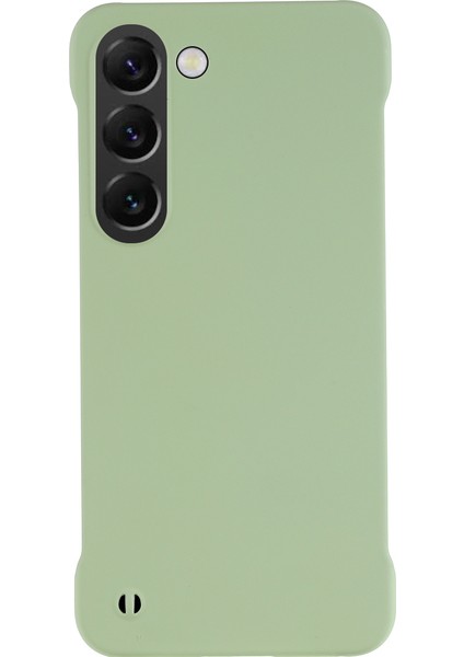 Samsung Galaxy S21 Fe 5g Sert Pc Cep Telefonu Koruyucu Çerçevesiz Cilt Touch Şok Geçirmez Telefon Kılıfı Kapak Matcha Yeşil (Yurt Dışından)