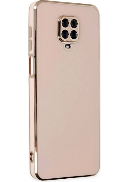 Xiaomi Redmi Note 9 Pro Kılıf Volet Silikon - Pembe