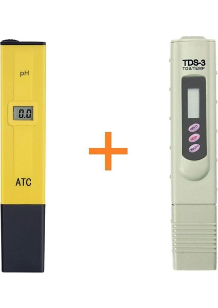 Dijital Ph ve Tds Ölçer, Su Kalite Test Cihazı, Akvaryum ve Sıvı Ölçüm Aracı