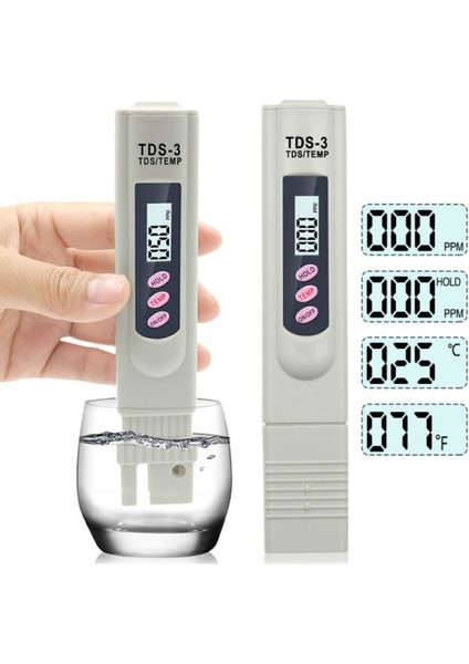 Dijital Ph ve Tds Ölçer, Su Kalite Test Cihazı, Akvaryum ve Sıvı Ölçüm Aracı fiyatları