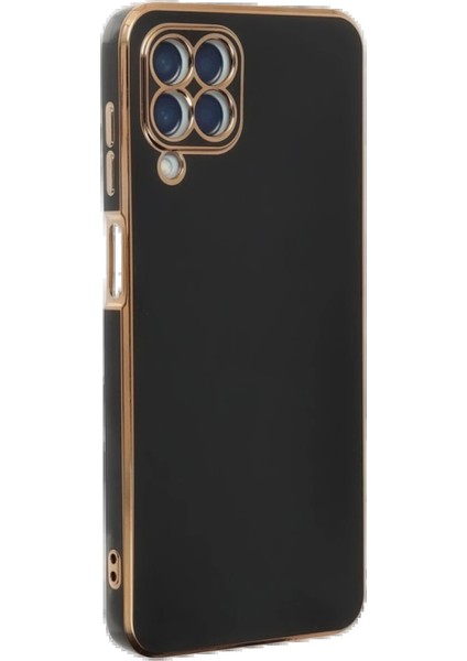 Samsung Galaxy M33 Kılıf Volet Silikon - Siyah