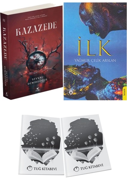 Ilk ve Pukka Yayınları Kazazede 3 Şevval Demirdöğer 2li Set + Hediyeli