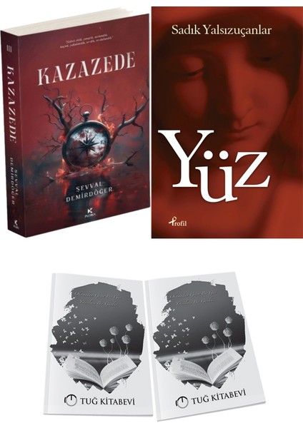 Yüz ve Pukka Yayınları Kazazede 3 Şevval Demirdöğer 2li Set + Hediyeli