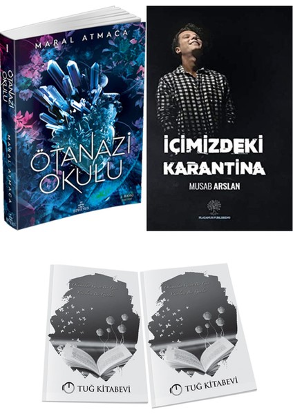 Içimizdeki Karantina ve Ephesus Yayınları Ötanazi Okulu 1 Maral Atmaca 2li Set + Hediyeli