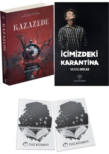 Içimizdeki Karantina ve Pukka Yayınları Kazazede 3 Şevval Demirdöğer 2li Set + Hediyeli