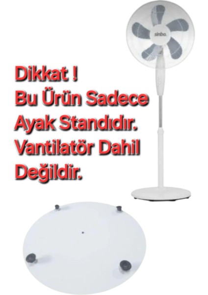 Sinbo SF-6785 Vantilatör Ayak Standı (Beyaz)
