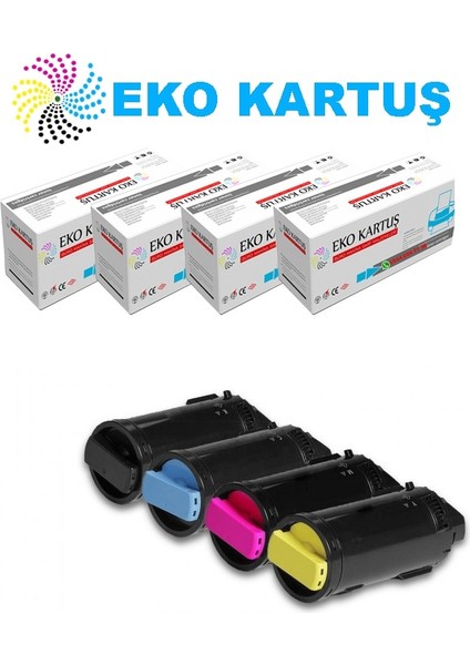 Xerox Versalink C600-C605 Set 4 Renk Muadil Toner