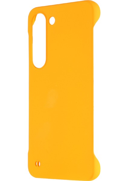 Samsung Galaxy S21+ 5g Çerçevesiz Arka Kapak Sert Pc Sert Pc Skin-Touch Şok Geçirmez Cep Telefonu Kılıf Sarı (Yurt Dışından) fiyatları