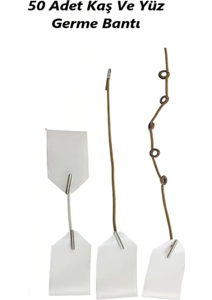 50 Adet Kaş ve Yüz Germe Bandı fırsatları