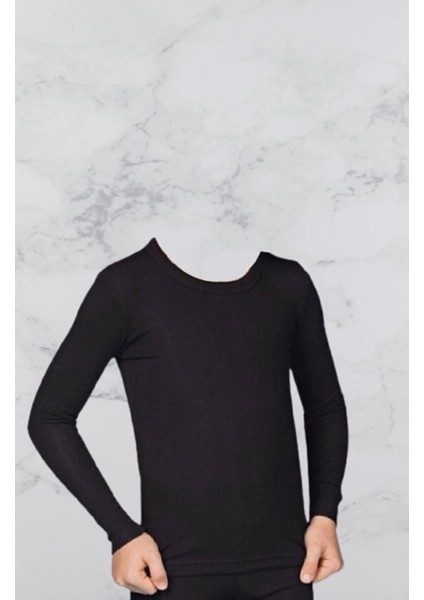 3'lü 847 Çocuk Termal Üst Uzun Kollu