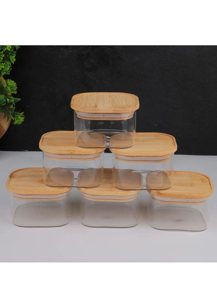 6 Adet Vakumlu Kapaklı Kahvaltılık Seti, Şık ve Pratik Kullanım Sağlar. fırsatları