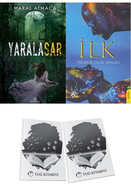 Ilk ve Ephesus Yayınları Yaralasar 2 Maral Atmaca 2li Set + Hediyeli