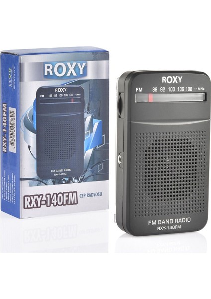 Çok Renkli Taşınabilir Cep Radyosu RXY-140, Hafif ve Şık Tasarım