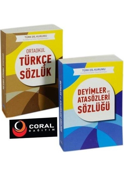 T.d.k. Uyumlu Ortaokul Türkçe Sözlük Deyimler ve Atasözleri Sözlüğü Seti 2