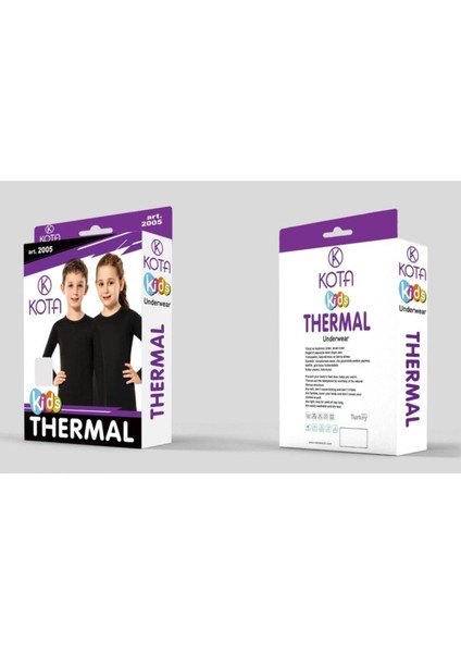 Erkek Çocuk Termal Takım Uzun Kollu Termal Bady-Tayt modelleri