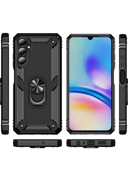 Samsung Galaxy A05S Için 4g Case Ring Ring Kickstand Anti-Fall Tpu+Pc Telefon Kapak Black (Yurt Dışından) fiyatları