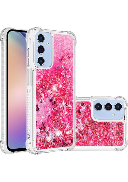 Samsung Galaxy A15 5g Case Sıvı Tpu Tpu Anti-Scratch Telefon Geri Kabuk-Pembe/kalpler (Yurt Dışından) fiyatları