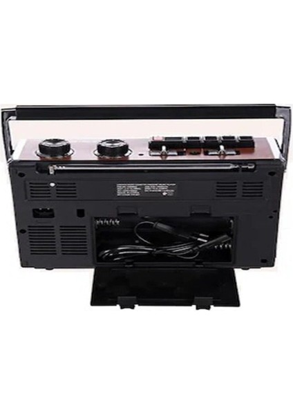 Kahverengi Retro Nostalji Radyo ve Kaset Çalar, Şık ve Zarif Tasarım fırsatları