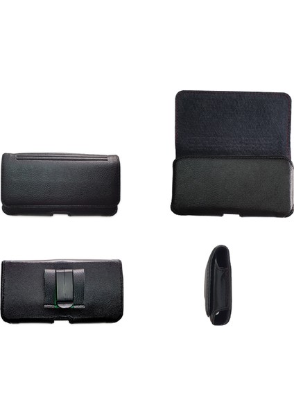iPhone 16 Pro Max Kemer Kılıfı - 16 Plus Bel Kemer Kılıf Kapaklı Çanta