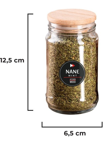 12’li Cam Baharatlık Seti 320 Ml, Ahşap Kapak ve Kaşık ile Şık Saklama Çözümü modelleri