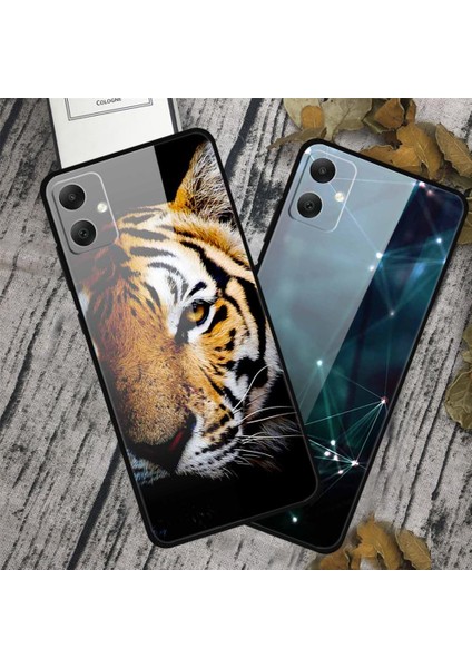 Samsung Galaxy A05 4g Kılıf Pc+Tpu+Temperli Cam Düşmeye Dayanıklı Telefon Koruyucu-Yıldız ve Bulut (Yurt Dışından) fırsatları