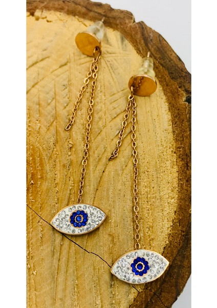 Figürlü Çelik Küpe