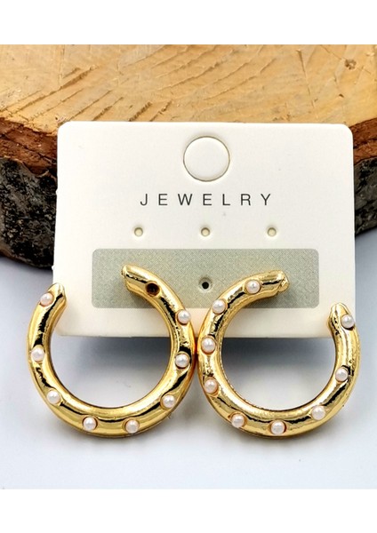 Zirkon Taşlı Lüks Küpe