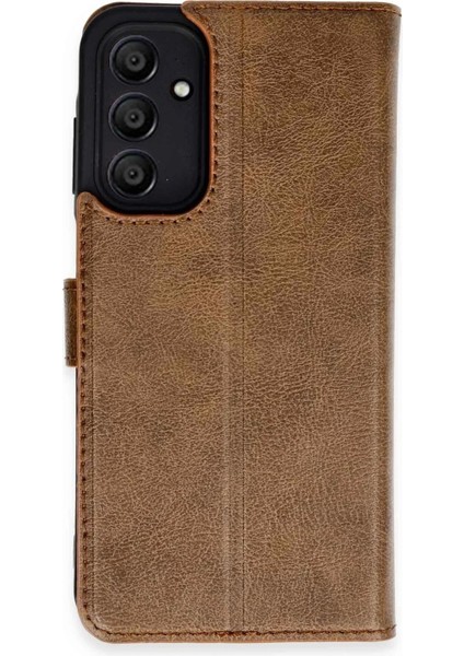 Samsung Galaxy A35 5g Kılıf Trend S Plus Kapaklı Kılıf - Taba