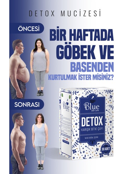 İLK HAFTADA HAFİFLE!! Bitki detox Çayı Form Kino’lı Çayı detoks zayıflama diyet ürünleri bitkisel besin destekleyici 1 kutu 30 adet ) odem ve sıskınlık