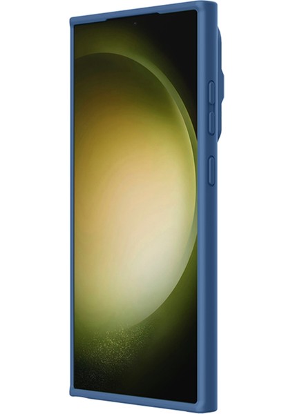 Samsung Galaxy S24 Ultra Silikon + Pc Telefon Kılıfı Lens Kapağı Kickstand-Gece Mavisi Için Ipeksi Pervane (Yurt Dışından) fiyatları