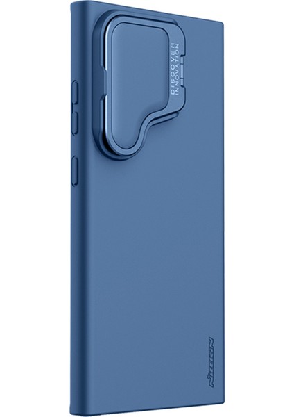 Samsung Galaxy S24 Ultra Silikon + Pc Telefon Kılıfı Lens Kapağı Kickstand-Gece Mavisi Için Ipeksi Pervane (Yurt Dışından) modelleri