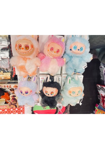 Labubu The Monsters Tas Macarons Tekli Figür Koleksiyon