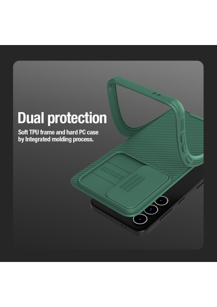 Samsung Galaxy S24 Kılıf Manyetik Pc+Tpu Telefon Kapağı-Yeşil (Yurt Dışından) fırsatları