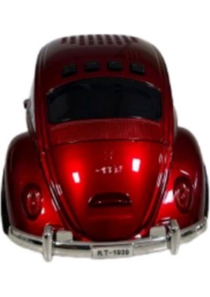 Kırmızı Retro Araba Tasarımlı Bluetooth Hoparlör, Tf, Usb, Fm Desteği modelleri