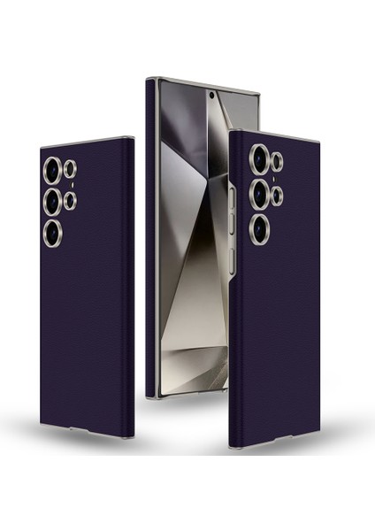 Samsung Galaxy S24 Ultra Pc+Pu Kılıf Skin-Touch Ince Telefon Kapağı-Mavi (Yurt Dışından) indirimleri