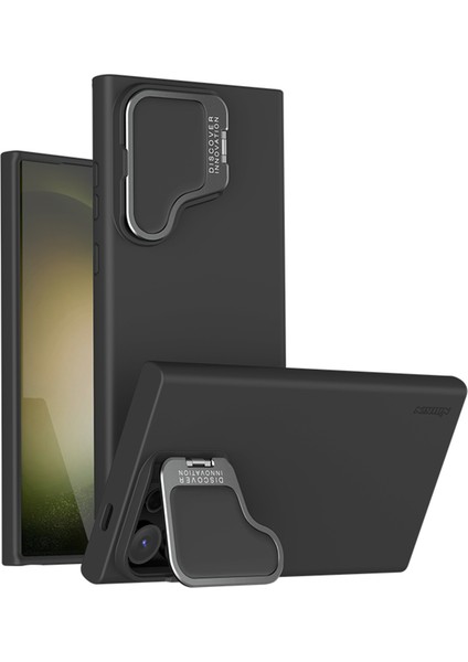 Samsung Galaxy S24 Ultra Manyetik Kılıf Kamera Lensi Kickstand Kapağı Için Ipeksi Pervane (Yurt Dışından) fırsatları