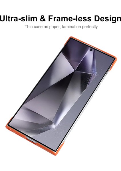 Samsung Galaxy S24 Ultra Kılıf Anti-Drop Kalu Mat Sert Pc Çerçevesiz Arka Kapak-Siyahımsı Yeşil (Yurt Dışından) indirimleri