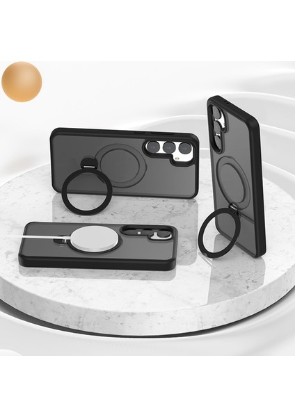 Samsung Galaxy S24 Manyetik Telefon Kılıfı Için 360 Derece Döndürme Halkası Kickstand-Beyaz (Yurt Dışından) fırsatları