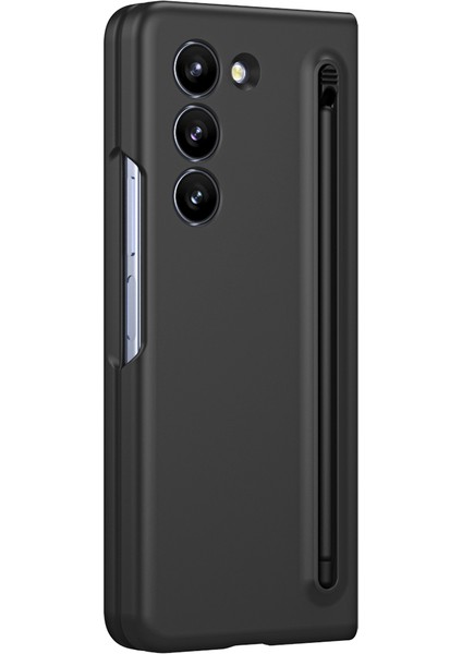 Galaxy Z Fold6 5g Kılıf Için Temperli Cam Film ve Stylus-Siyah ile Cilt Dokunuşlu Sert Pc Telefon Kapağı (Yurt Dışından) fiyatları