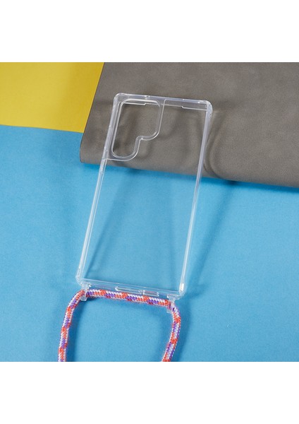 Samsung Galaxy S23 Için Ultra Tpu+Akrilik Telefon Damla Geçirmez Kapak, Uzun Kordon-Multi-Color ile Net Çizme Anti-Çizik Çantası (Yurt Dışından) fiyatları