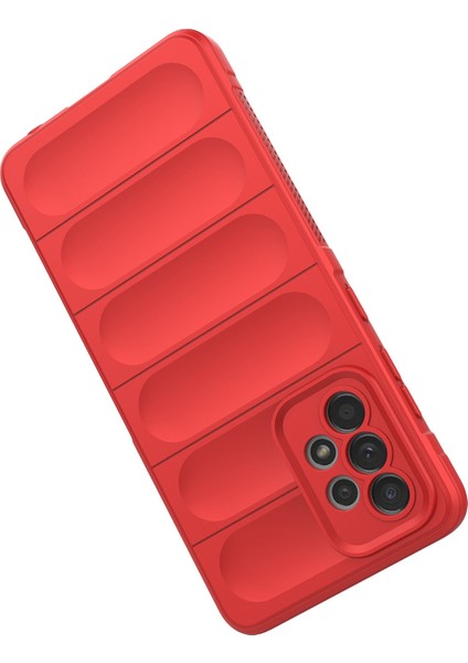 Samsung Galaxy A52 4G/5G/A52S 5g Slip Slip Yumuşak Tpu Tpu Kılıf Damla Geçirmez Cep Telefonu Koruyucu Kapak-Kırmızı (Yurt Dışından) fırsatları