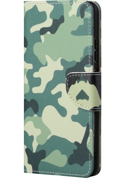 Desen Baskı Çapraz Doku Pu Deri Telefon Cüzdan Stand Samsung Galaxy A13 5G/A04S 4g (164.7 x 76.7 x 9.1 Mm) Için (Yurt Dışından) fiyatları