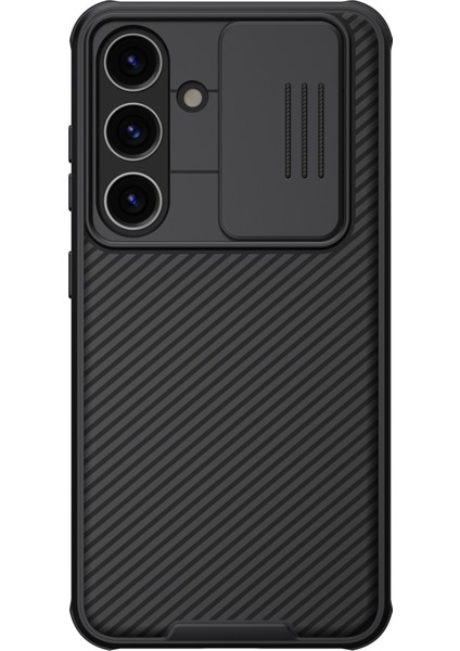 Samsung Galaxy S24 Kılıf Manyetik Pc+Tpu Telefon Kapağı-Siyah (Yurt Dışından)